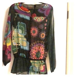 Multi colored blouse from Desigual